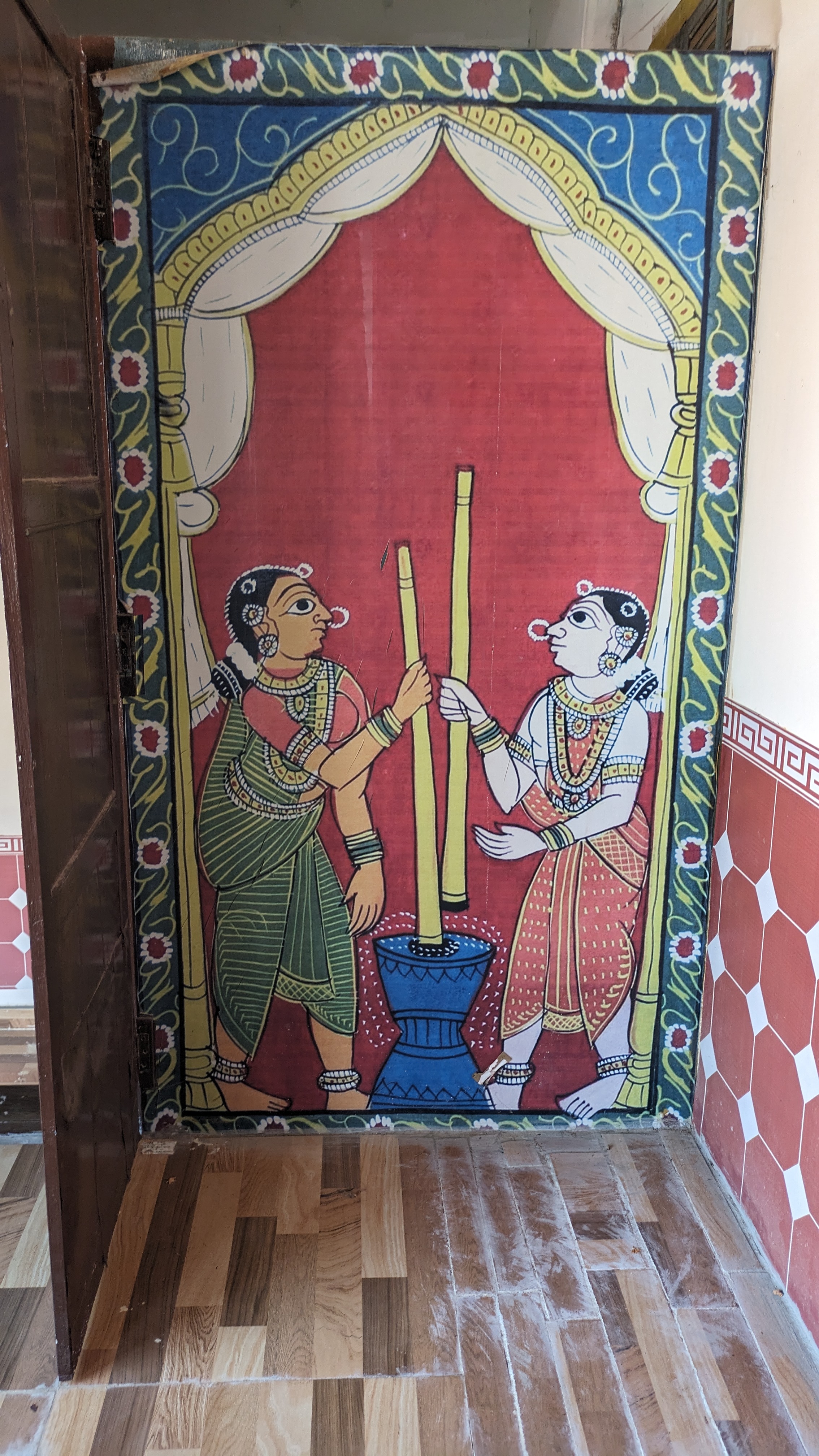 Artwork kept in one of the heritage homes