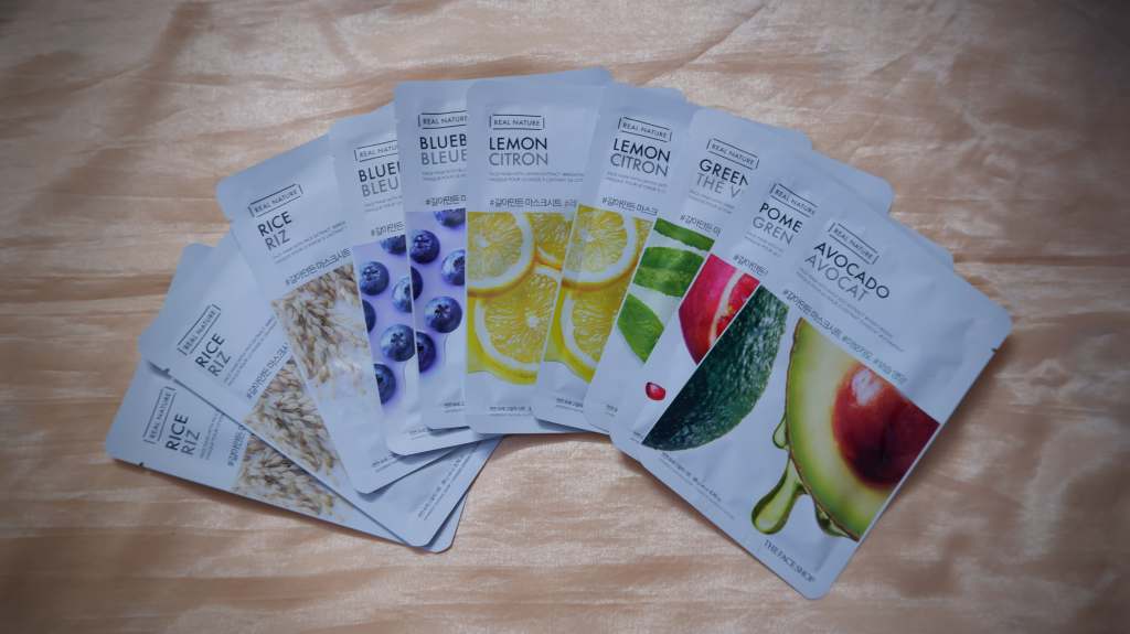 The Face Shop Sheet Masks