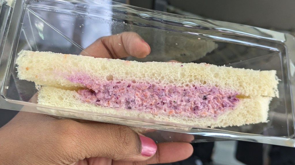 Sandwich we had for breakfast